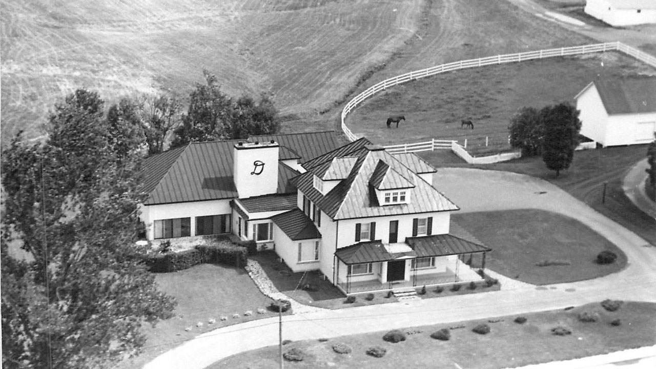 Déménagement de la maison de Roger Dutil en avril 1965 