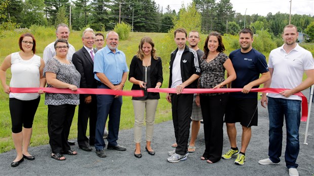 Inauguration à Saint-Georges du plus long circuit d’entraînement physique extérieur au Québec