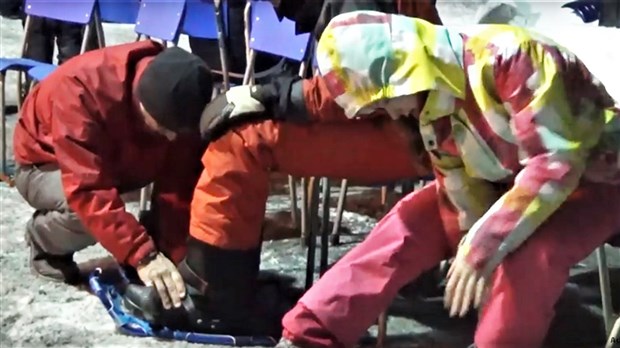 Pascal Goyette présente la « Soirée de la raquette » au Parc des Sept-Chutes