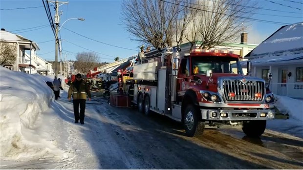 Un deuxième feu de résidence à East Broughton