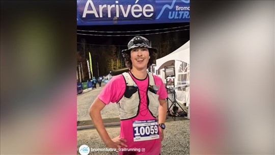 Un autre exploit de course pour Philippe Poulin