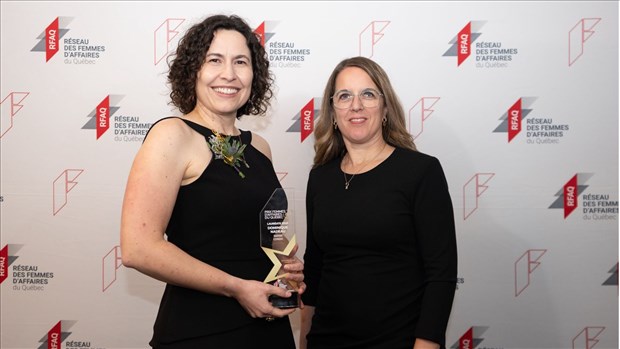 Dominique Nadeau remporte le Prix Femmes d’Affaires du Québec 2025