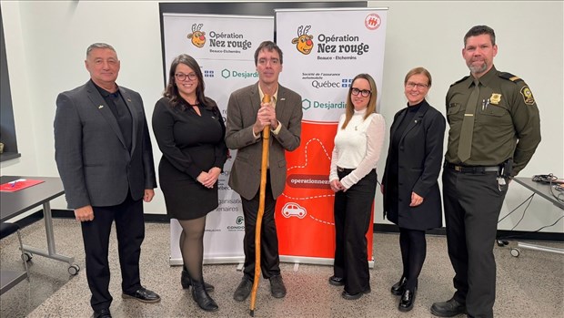 Une 40e édition bien accordée pour Opération Nez rouge en Beauce-Etchemins