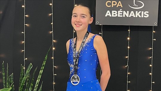 Une médaille d'argent pour Élodie Lessard