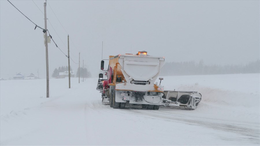 Jusqu’à 15 cm de neige attendus en Beauce d’ici demain