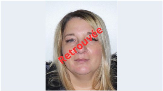 Stéphanie Lamoureux retrouvée saine et sauve