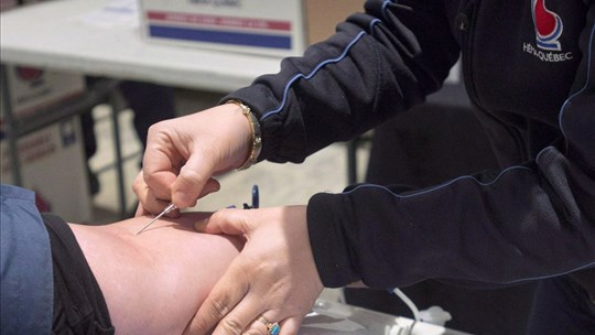 Héma-Québec sollicite les personnes des groupes sanguins O- et B- 