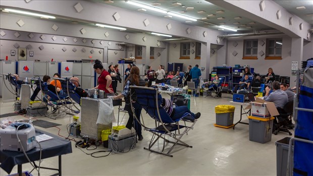 Les collectes de sang du mois de février