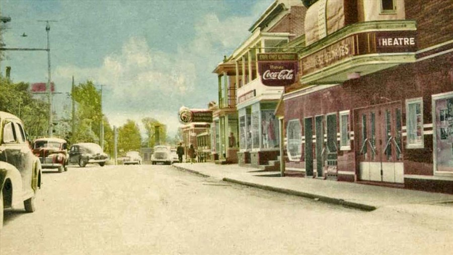 Photos évocatrices de la deuxième avenue d'autrefois