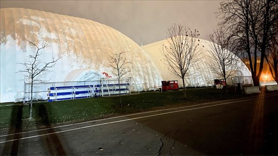Stade multisports: un dôme gonflable à l’étude par la Fondation des Dragons