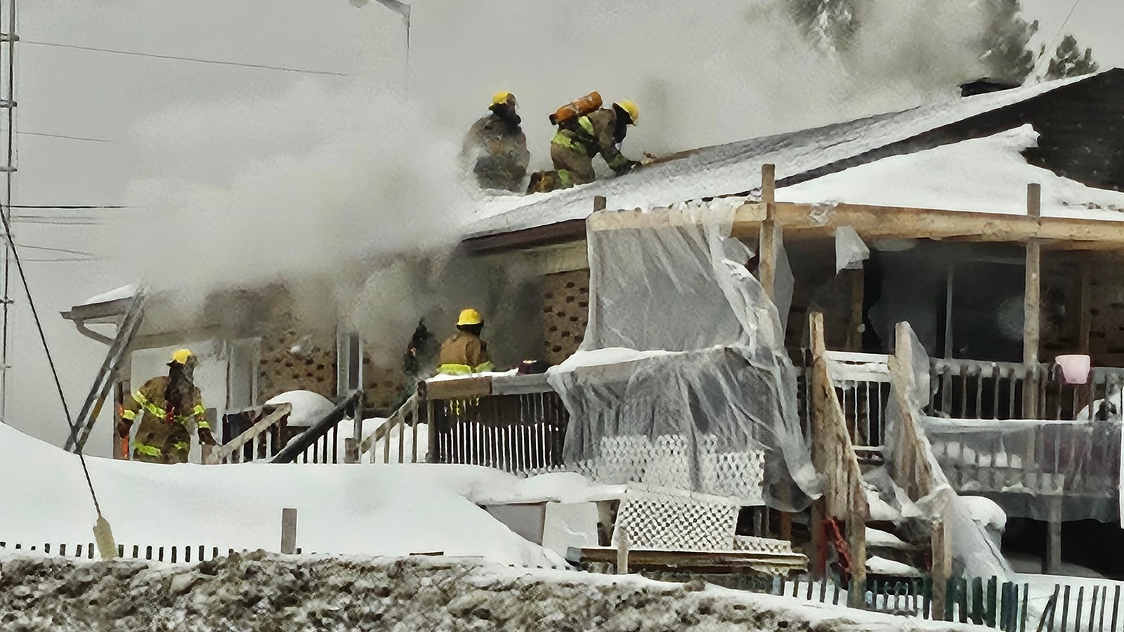 Une résidence touchée par un incendie à Frampton