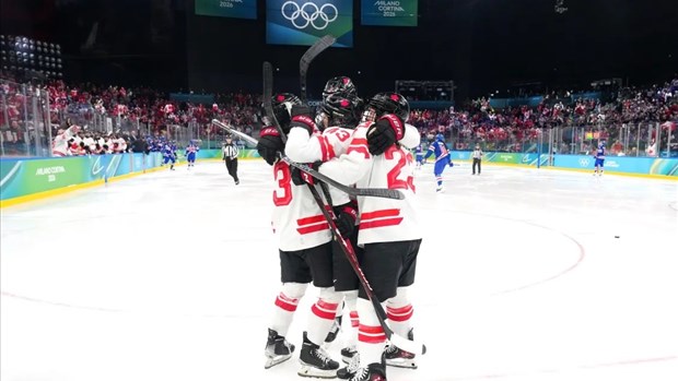 Le Canada s'incline en prolongation contre les États-Unis