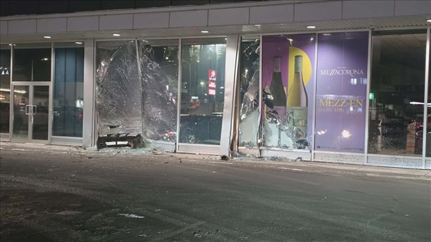 Vitres brisées à Saint-Georges: le conducteur s'est rendu à la police