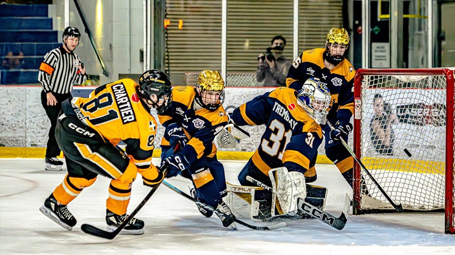 Début des séries: la première va aux Chevaliers de Lévis
