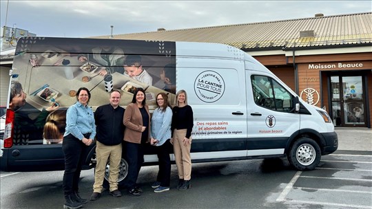 Une nouvelle fourgonnette pour Moisson Beauce
