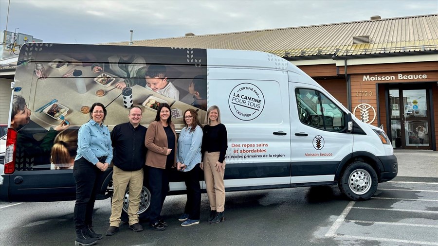 Une nouvelle fourgonnette pour Moisson Beauce