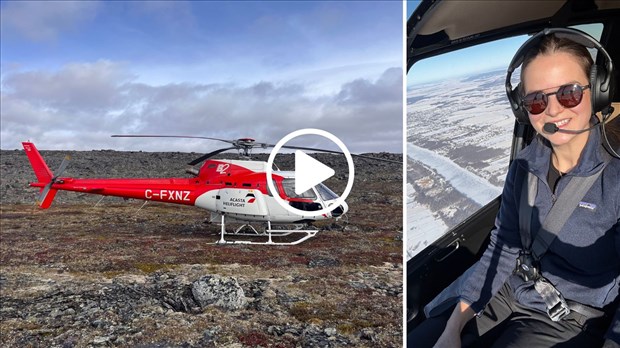 Cassandra Dupont: histoire d'une pilote d'hélicoptère passionnée