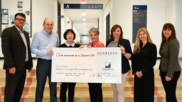 Un legs de 60 000 $ à la Fondation du Cégep Beauce-Appalaches