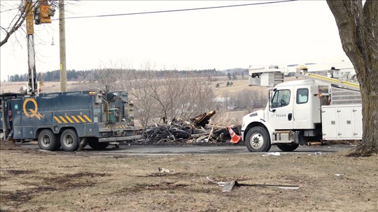 Feu à Sainte-Marie: six personnes ont perdu leur logement
