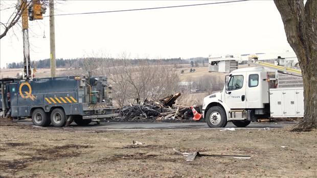 Feu à Sainte-Marie: six personnes ont perdu leur logement