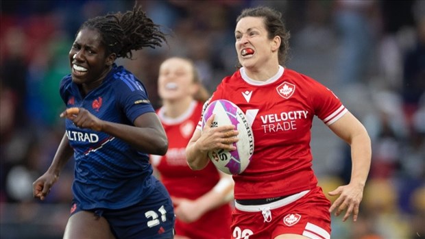 Les Canadiennes dans le carré d’as à Hong-Kong