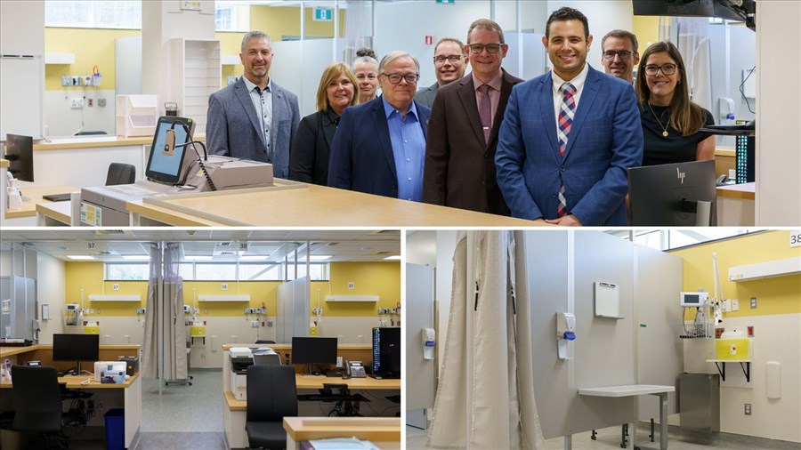De nouveaux locaux inaugurés aux urgences de l'Hôpital de Saint-Georges
