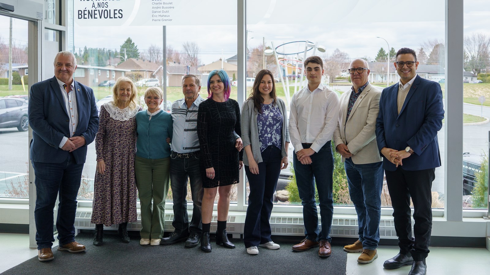 Six bénévoles honorés par la municipalité de Saint-Prosper
