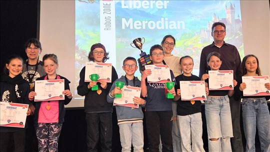 Plus de 100 élèves à l’Amicale de robotique