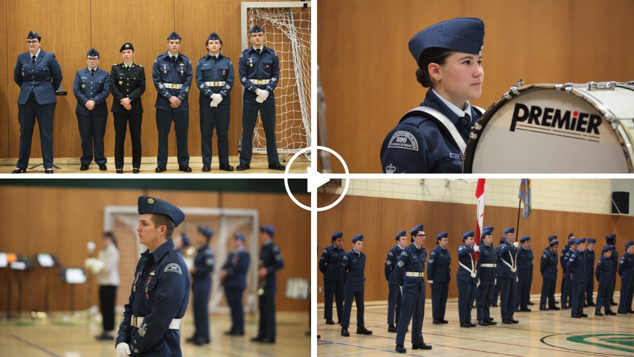 Saint-Georges: les cadets de l’Escadron 890 clôturent leur année