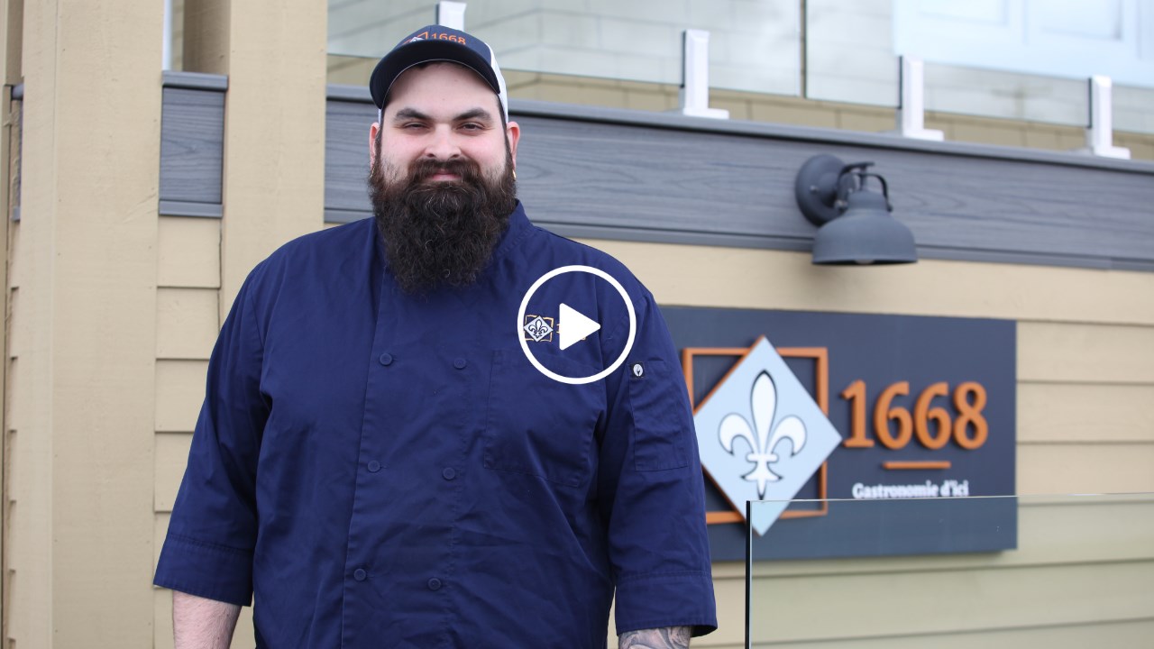Recommandé par le Guide Michelin, le 1668 mise sur le terroir beauceron