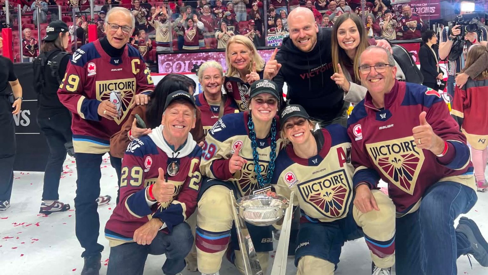 Une nouvelle coupe, une même fierté pour les parents de Marie-Philip Poulin