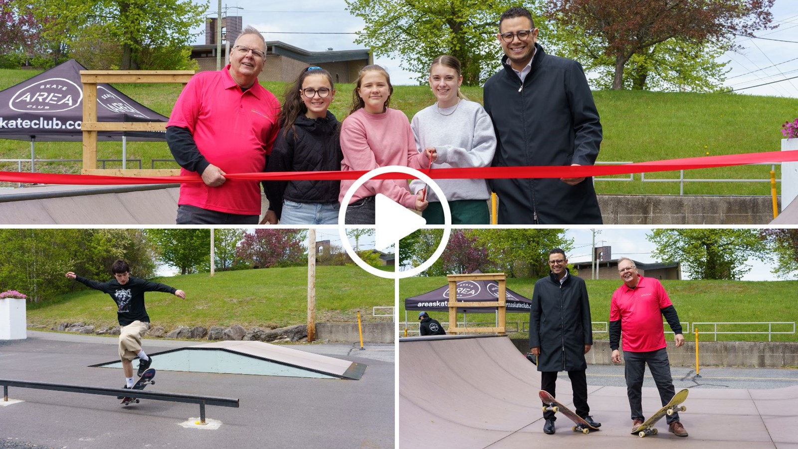 Les jeunes de Saint-Benoit-Labre profitent désormais de leur nouveau skatepark