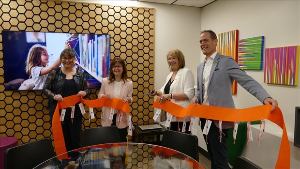 Frampton modernise sa bibliothèque Mélanie-Jacques