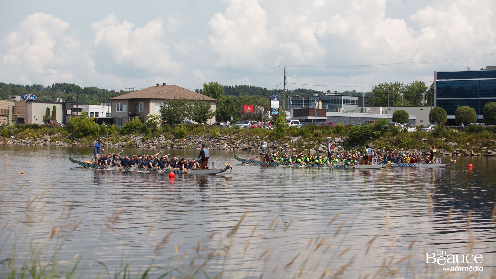 Saint-Georges: la course de bateaux-dragons annulée