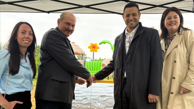 Saint-Hilaire-de-Dorset inaugure son nouveau parc des loisirs